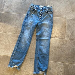 Abercrombie high rise jeans